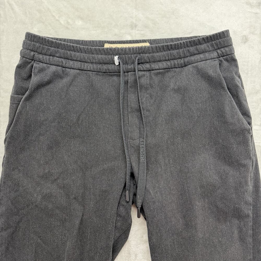 Dockers Alpha Khaki Sweatpants Joggers Mens Large Black Supreme Flex